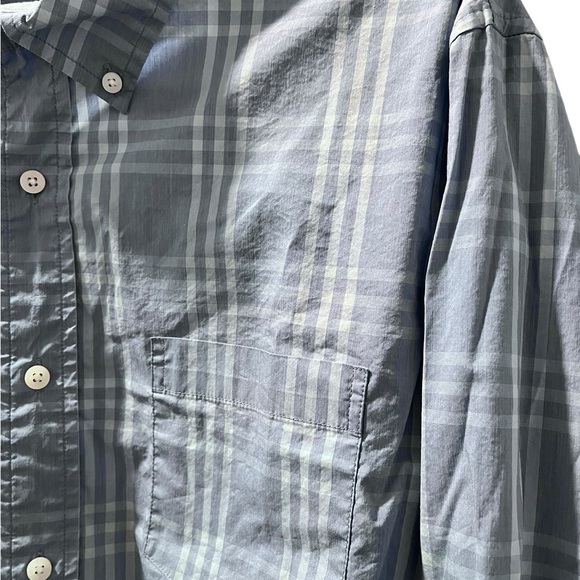 Tailor Vintage Luxe Performance Roll Cuff Flamingo Plaid Button Shirt Size XL - Picture 4 of 6